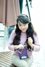 Cô giáo Á khôi luyện chữ đẹp như in ( dantri.com.vn )